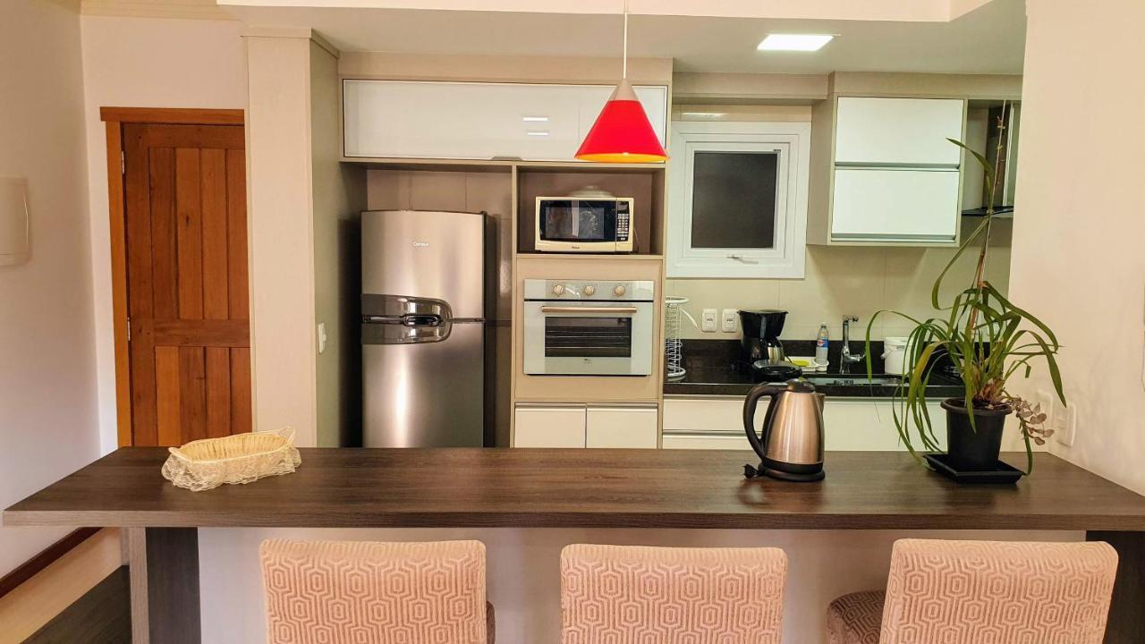 Апартаменты Residencial Dona Virginia Centro Канела Экстерьер фото
