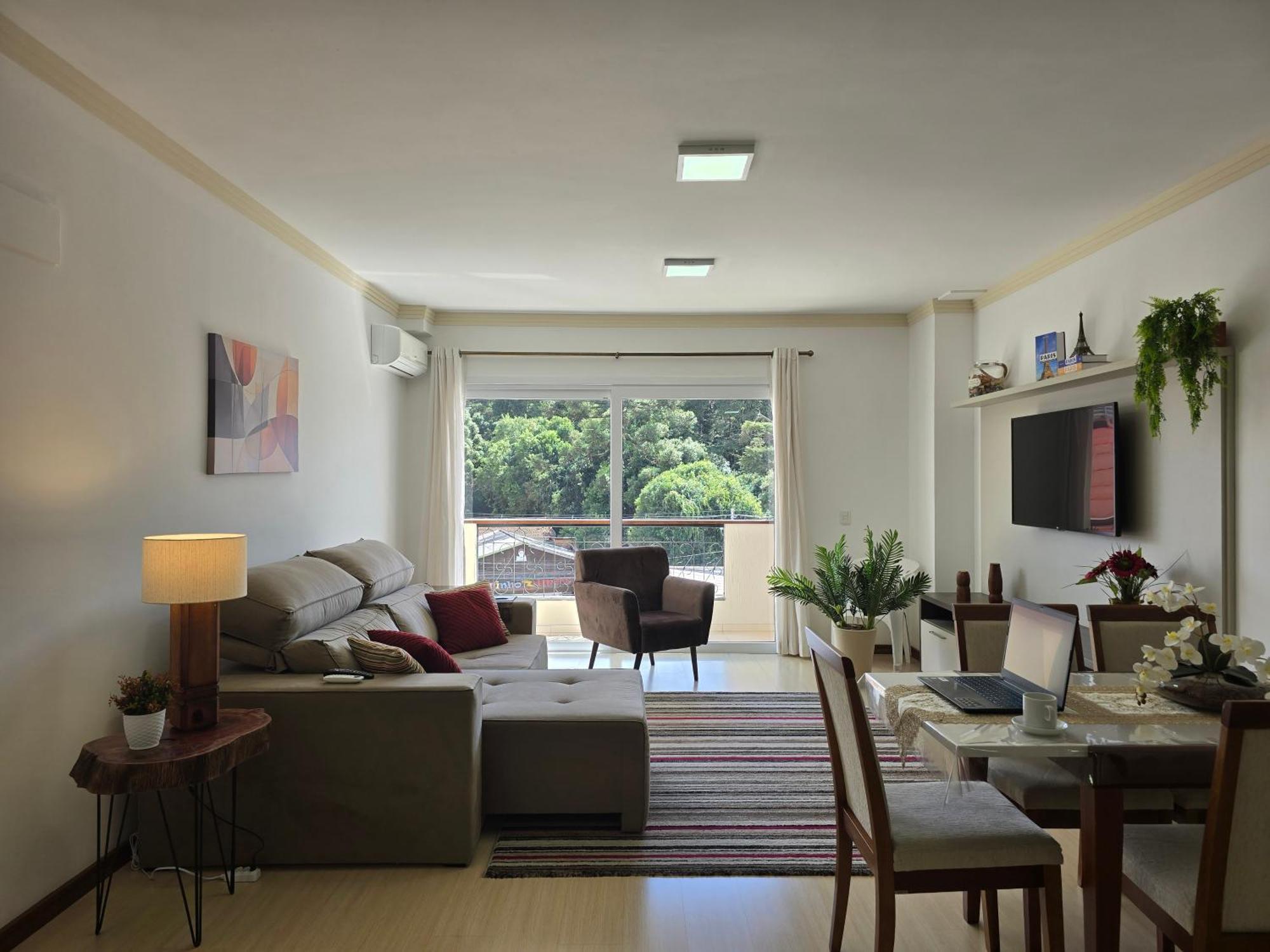 Апартаменты Residencial Dona Virginia Centro Канела Экстерьер фото