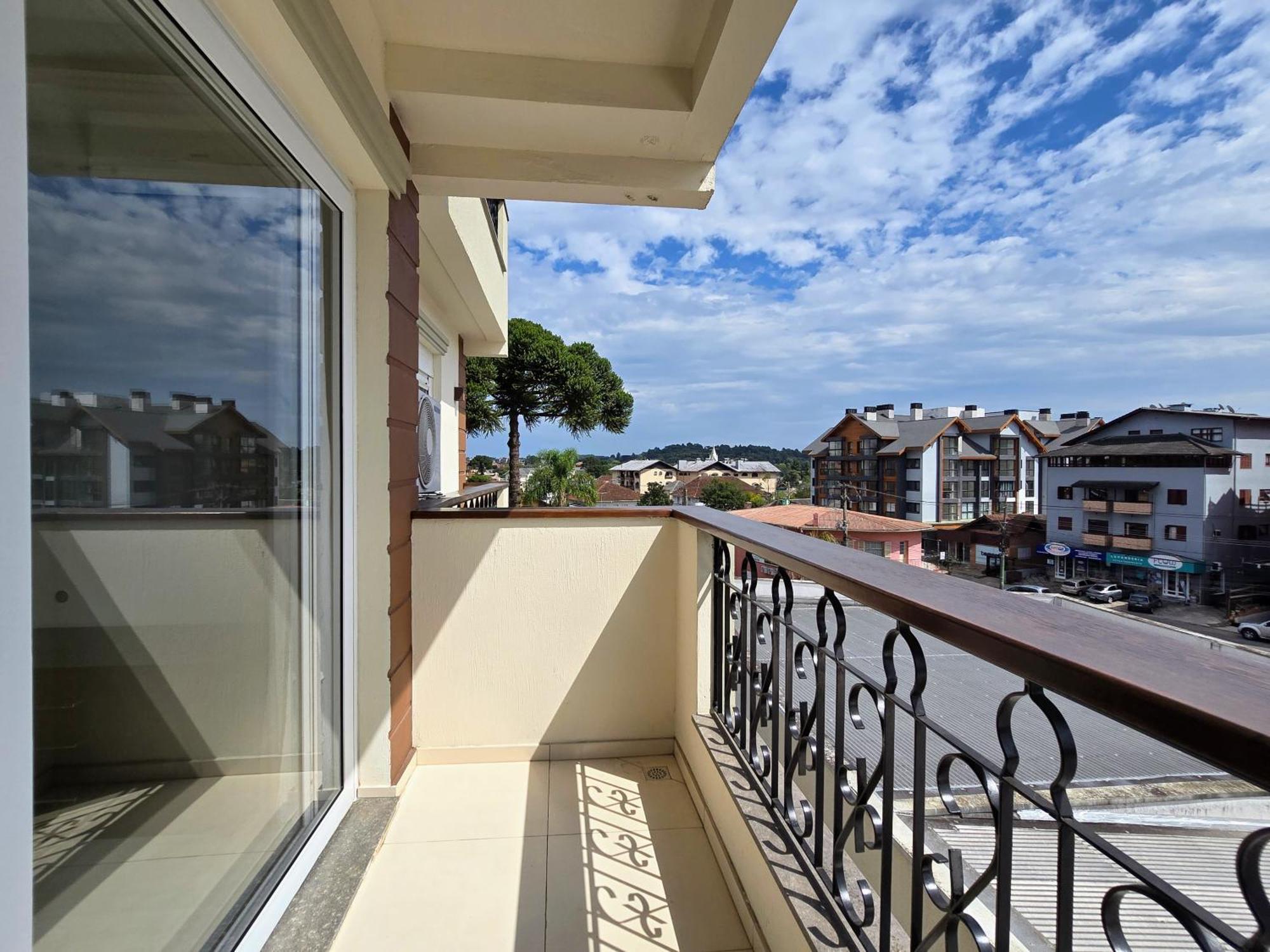 Апартаменты Residencial Dona Virginia Centro Канела Экстерьер фото