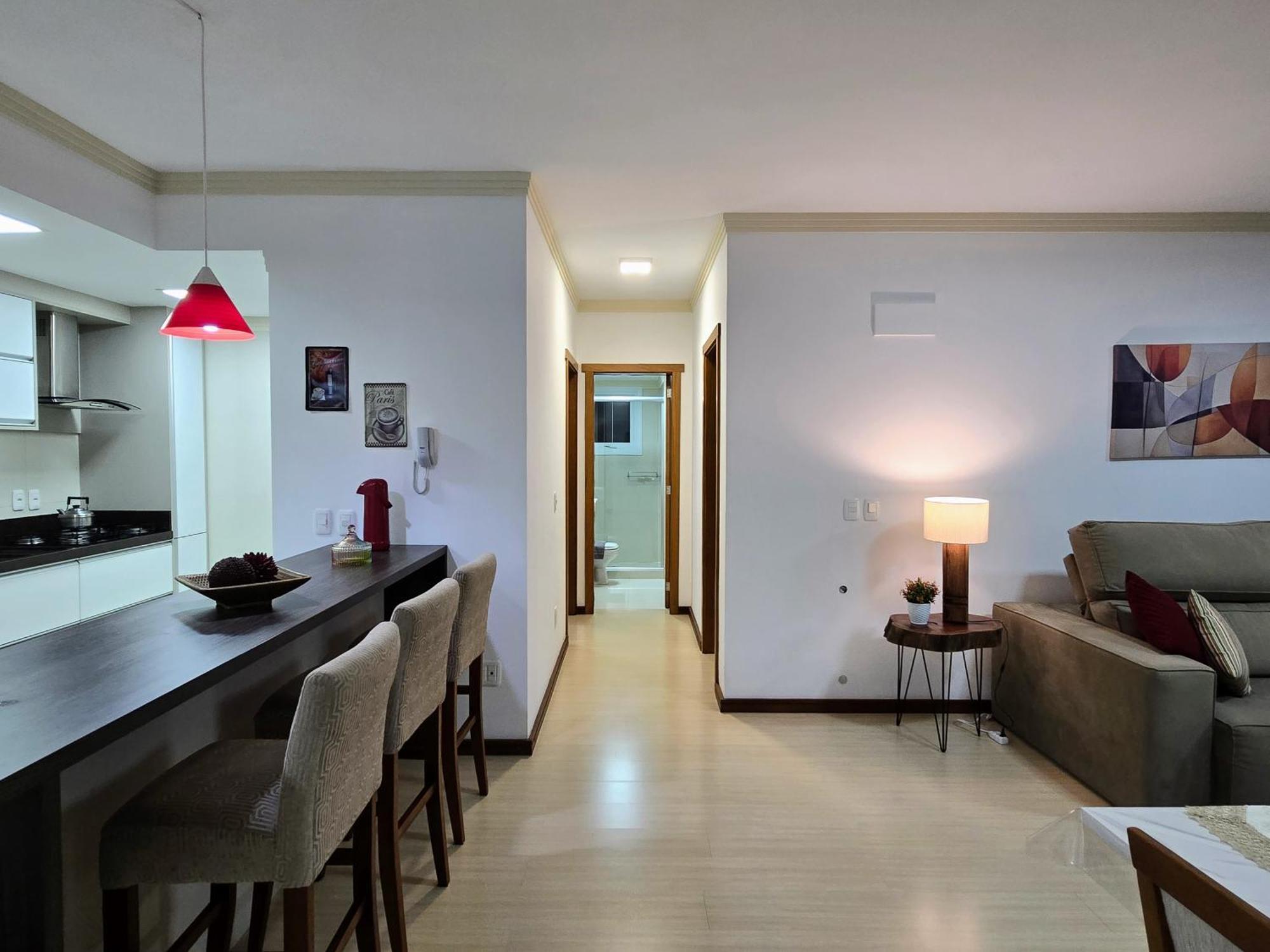 Апартаменты Residencial Dona Virginia Centro Канела Экстерьер фото