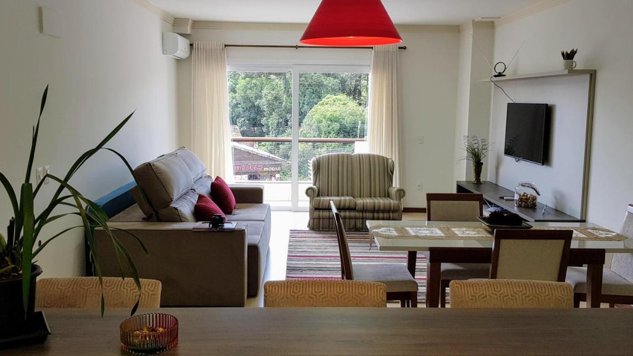 Апартаменты Residencial Dona Virginia Centro Канела Экстерьер фото